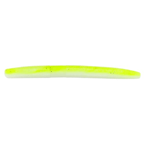 Yamamoto Senko Soft Plastic Worm Easy to Use Bass Fishing Stick Bait Lures - color: CHARTREUSE SHAD, size: 4 Inch