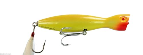 Super Strike Little Neck Popper 2-3/4oz PP5HW-008 All Yellow