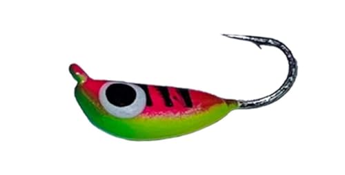 K&E Stopper Lures Tungsten - color: ELECTRIC CHCIKEN GLOW, size: 10