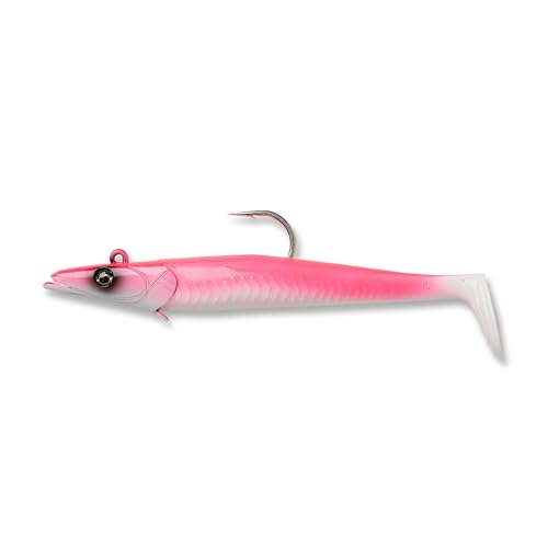 Savage Gear Sandeel - color: Pink/White, size: 8 in - 5 1/3 oz