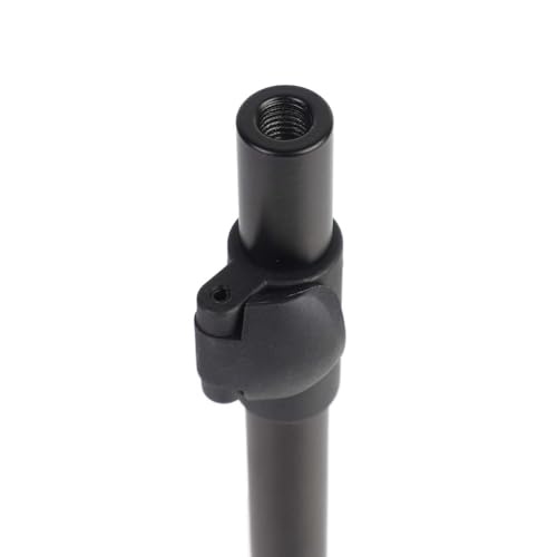 Fishing Rod Holder - Telescopic Aluminum Alloy Bank Stick for Bite Alarms, 11.8-20in Extending Rod Rest for Carp & Coarse Fishing on Lakes & Rivers