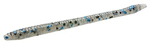 Zoom Bait Finesse Worm Bait-Pack of 20 - color: Smokin' Blue