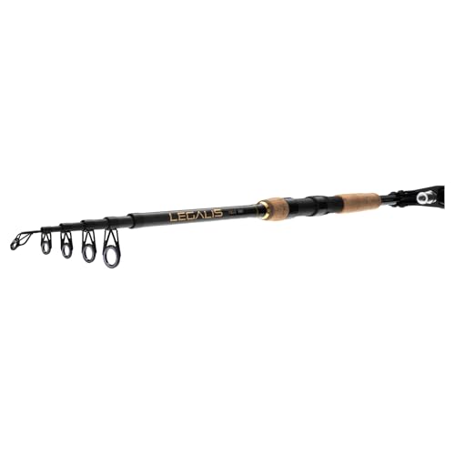 DAIWA Legalis Tele Spin, Length 3.60m / 11.81 Feet, Casting Weight: 1.06–3.17 oz, Telescopic Spinning Fishing Rod
