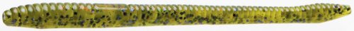 Zoom Bait Finesse Worm Bait-Pack of 20 - color: Watermelon Candy Red