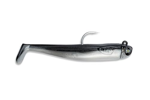 JYG PRO FISHING. Fishing Jig. Saltwater Fishing Lures. Swimbait jig Head. Slow Pitch Jigging. Jig Paddle Tail. Tuna Fishing Gear. Swym Collection - color: Paddle Tail - Mullet, size: 4"