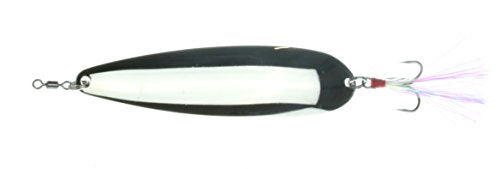 Nichols Lures Lake Fork Flutter Spoon - color: Silver Chrome, size: 4"/3/4 oz
