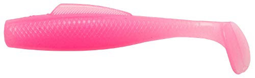 Z Man MinnowZ Soft Plastic Paddle Tail Swimbait - style: Pink Glow