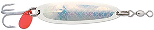 Luhr Jensen 5/8 Krocodile Treble Hook - color: Pearl/Fishscale, size: 5/8