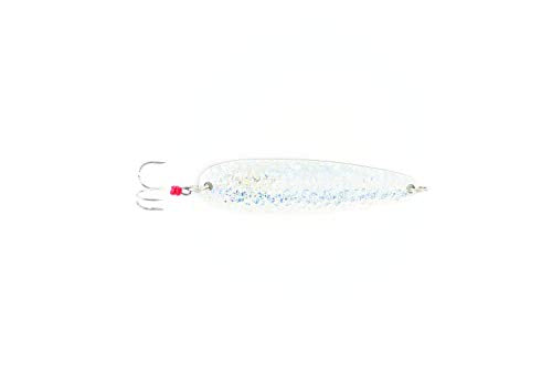 Nichols Lures Lake Fork Flutter Spoon - color: Silver Scale, size: 4"/3/4 oz