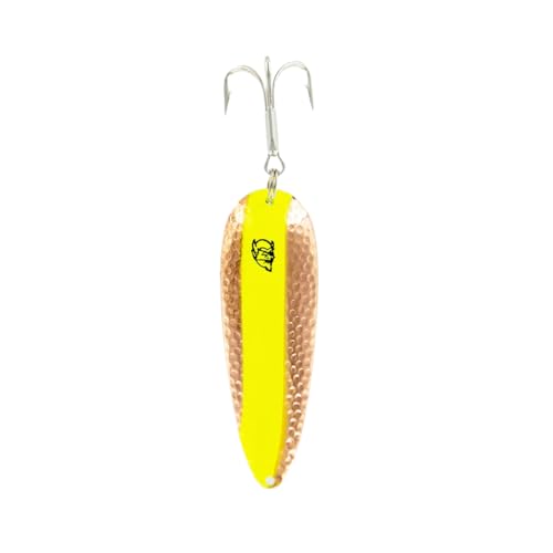 Dardevle Dardevlet Copper Back 3/4 oz Fishing Spoons - color: 387-Green Crush