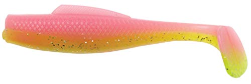 Z Man MinnowZ Soft Plastic Paddle Tail Swimbait - style: Electric Chicken