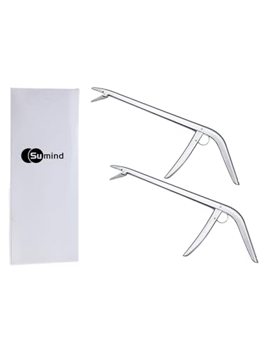 2Pcs Stainless Steel Fish Hook Remover Tool for Fishing, 11-1/2 in | Hook Removal Tool, Freshwater Saltwater Use, 2 Pack, Rust Resistant Steel, Easy Grip Handle