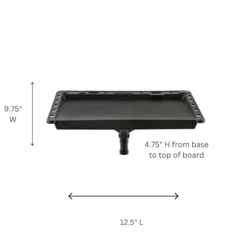 Scotty #455 Bait Board, No Mount | Fishing & Boat Accessory, Heavy-Duty Nylon