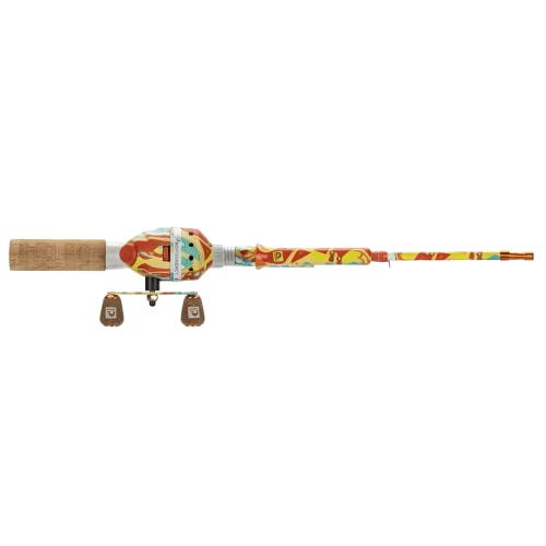 ProFISHiency Tangle-Free Pocket Combo Telescoping Fishing Pole | Adjustable Lightweight Rod & Reel, Pre-spooled 6-lb Fishing line