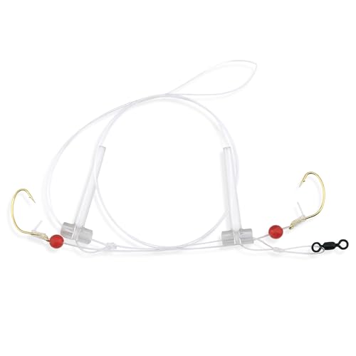 Aqua-Clear Hi-Lo Combo Rig - Bead/Float - color: Red, style: Kahle