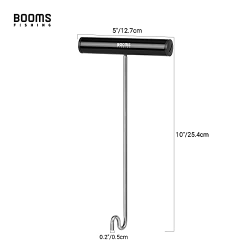 Booms Fishing R08 Fishing Hook Remover Tools Saltwater Dehooker Shark Hook Remover 10 inches - color: Black