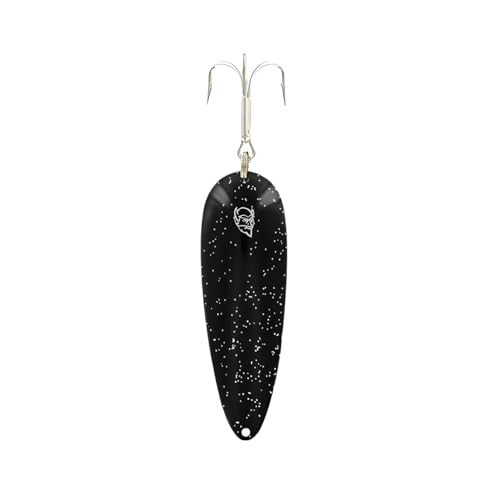 Dardevle Nickel Back Double Hook Skeeter 2/32 oz Fishing Spoons - color: 21-Black Betty Nickel