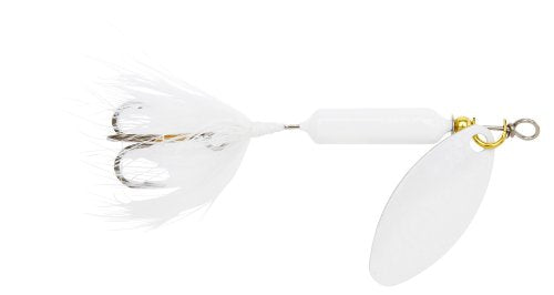 Yakima Bait Rooster Tail in-Line Spinner - color: Snow, size: 1/8-Ounce