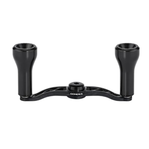 GOMEXUS Power Handle Compatible for Shimano SLX Tranx Daiwa Tatula Zillion Abu Garcia 13 Fishing Baitcasting Reel Replacement Handle - color: Black, size: 7x4mm Hole/100mm length