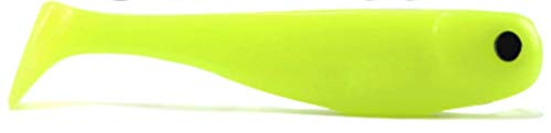 BIG JOSHY SWIMBAITS Minnow (2.75" 7 Pack, 3.25" 5 Pack) - color: Silktreuse