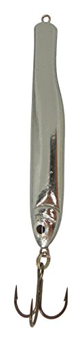 Thundermist Lure Company Stingnose Jigging Spoon - color: Silver, size: 1 3/4 oz