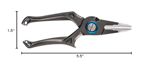 Gerber Gear Magniplier-Salt - Durable,Fishing Pliers with Sheath - Spring-Loaded Pliers for Freshwater & Saltwater Fishing - Premium Fishing Accessory - 7.5"