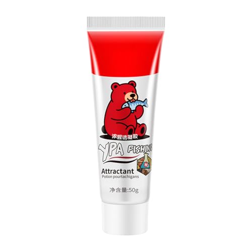 Fish Scent Attractant 50g Powerful Long-Lasting Fishing Supplies | Bass Attractant Gel for Outdoor Activities Camping Survival Kayak Boat Shore Lake River Beach