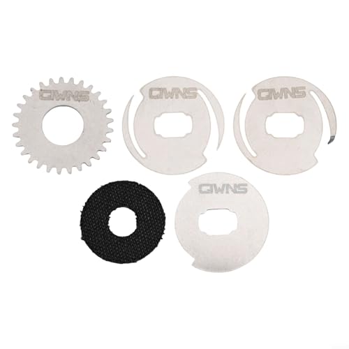 Fishing Reel Drag Clicker Kit Washer For SLX Right Hand Baitcasting Reel Repair Parts, Carbon Fiber Brake Pad Sprocket Pressure Plate Assembly