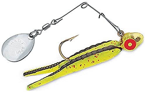 Johnson Rattlin' Beetle Spin Chartreuse, 1/4-Ounce
