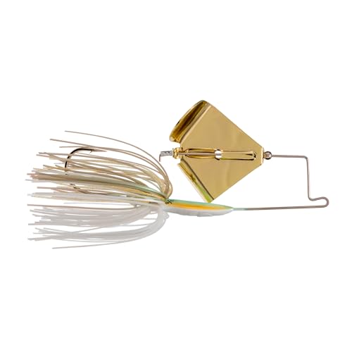 Buckeye Lures Buzzerk Fishing Buzzbait - Head-Knocking Design for Explosive Strikes Skirts & Forage-Mimicking Colors - 1/2 oz, Tennessee Shad w/Gold Blade