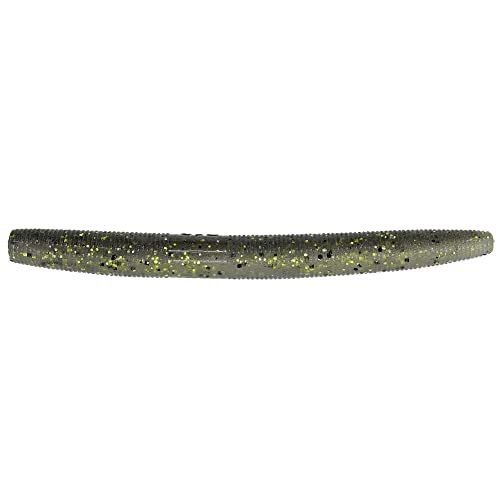 Yamamoto Senko Soft Plastic Worm Easy to Use Bass Fishing Stick Bait Lures - color: 306/187 W/ CHARTREUSE, size: 4 Inch