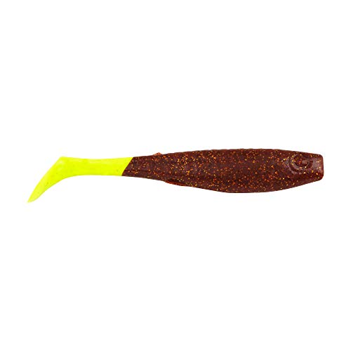Berkley GSPS Fishing Bait - color: Root Beer Gold/Chartreuse, size: 6"