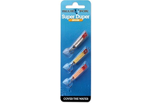 Blue Fox Super Duper 3-Piece Spoon Lure Kit - style: Prism, 1/6 Oz