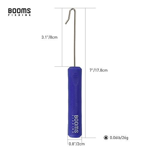 Booms Fishing R05 Fish Hook Remover, Dehooker for Saltwater and Freshwater, 7 inch Fish Hook Quick Removal Device, Portable Fish Accessories and Tools, 2pcs - color: Blue, 2pcs