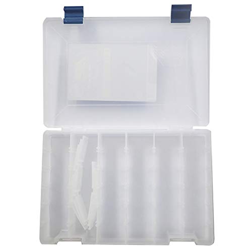 Plano Molding 23600-01 Stowaway with Adjustable Dividers, White (PLA-2360001) - size: Single Pack, style: 3600