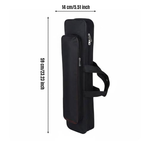 Short Fishing Rod Bag Waterproof Fishing Pole Bag, 60CM | Outdoor Fishing Gear; Large Capacity Storage; Portable Fishing Bag; Ideal for Fishing, Camping, Boating, Travel