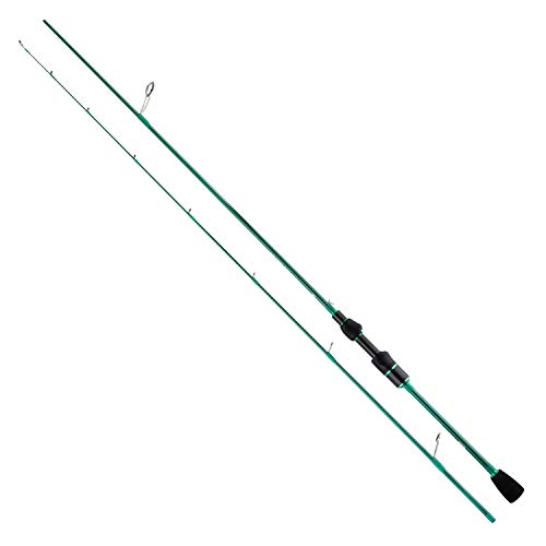 BERRYPRO Ultralight Fishing Rod Travel Spinning Rod with Solid Carbon Tip - style: 7'-ultra Light-2pcc