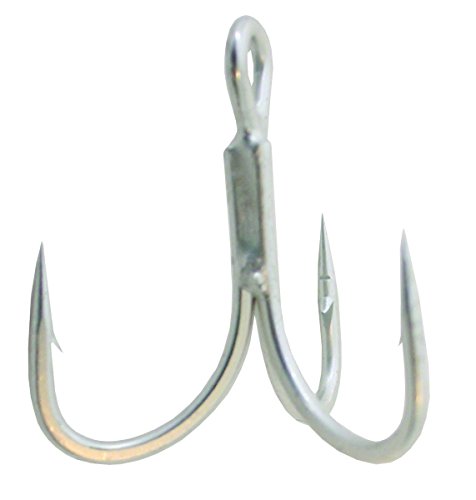 Owner 5646 ST-46 Treble 2X-Strong Tin Finished Super Needle Point Hook - style: Modern