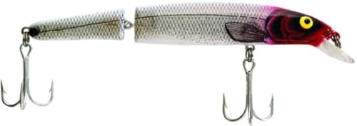Bomber Lures Long A Slender Minnow Jerbait Fishing Lure - color: Silver Flash Red Head, style: Jointed Heavy Duty Long a Slender Minnow Jerbait Fishing Lure