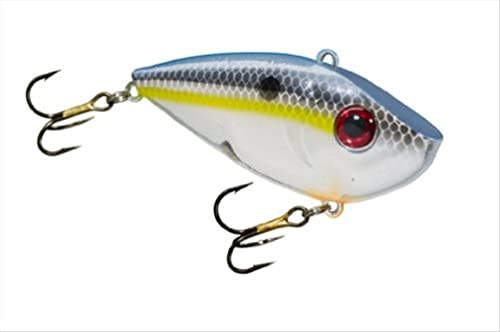 Strike King Red Eyed Shad Fishing Lure - color: Chrome Sexy Shad, size: 0.5 ounce