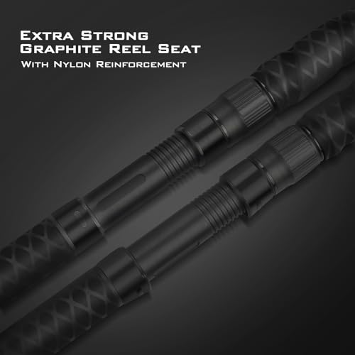 KastKing KONG Fishing Rod, Powerful, Lightweight S-Curve Graphite Rod Blanks, Nano Resin Technology, Stainless-Steel Double-Foot Guides w/Titanium Oxide Rings, Non-Slip Handles, Chartreuse Strike Tips - size: 7'0''-M-Fast-2pcs, style: Spin