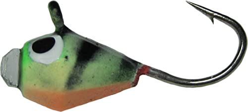 Skandia Tungsten-Diamond Fishing Hook - color: GREEN/GLOW, size: 10