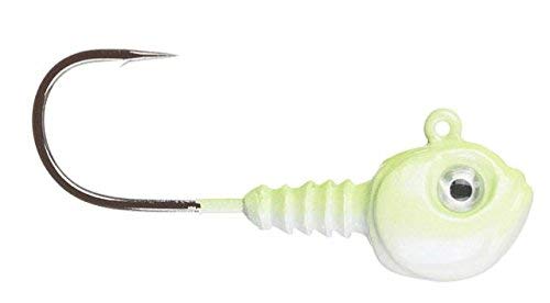 Dirty Jigs Guppy Jig Head, 1/0 Hook - USA Made, 1/8-3/8oz, 3 Count - color: Gizzard Shad, size: 3/8oz