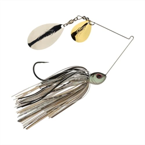 Berkley Power Blade Standard Fishing Spinnerbaits - color: Shad Spawn/Gold + Silver, size: 1/2 oz - Colorado Indiana