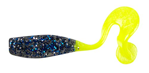 Bobby Garland Stroll'R Soft Plastic Crappie Fishing Lure, 2.5 Inches, Pack of 12 - color: Meteor Shower