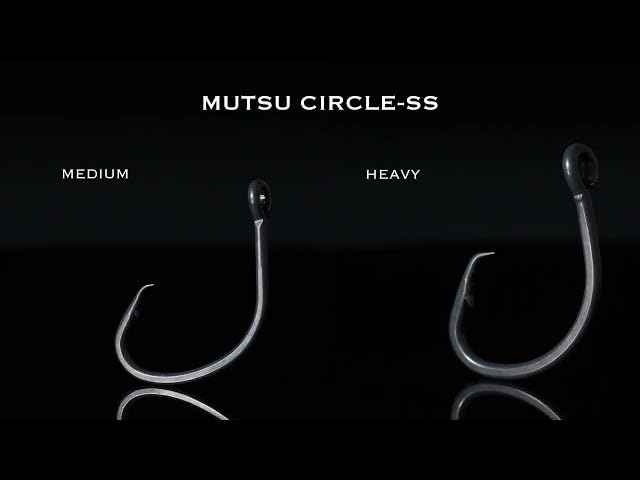 BKK MUTSU Circle Heavy-SS Hook | 3X | Saltwater Super Slide Coating | Hyper Carbon Steel | Forged Shank | Needle Point