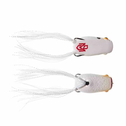 Bass Mafia Cannonball Poppin Frog 2.6" 5/8 oz - color: Albino