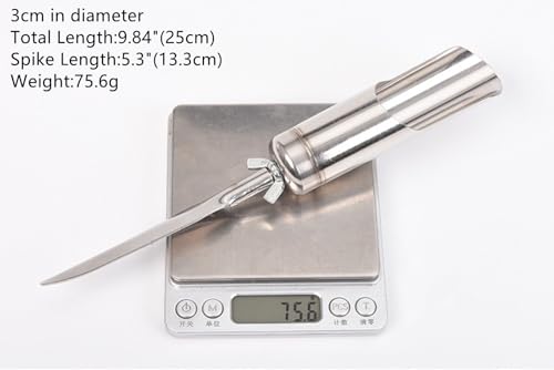 2pcs Folding Fishing Rod Pole Holder Ground Support Stand | Universal Fit Portable & Detachable