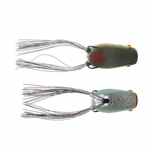 Bass Mafia Cannonball Poppin Frog 2.6" 5/8 oz - color: Threadfin Shad