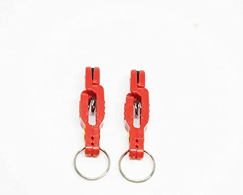 Bimini Lures Pro Snap Weights for trolling - Red Clip - color: Red- 25 Clips per pack